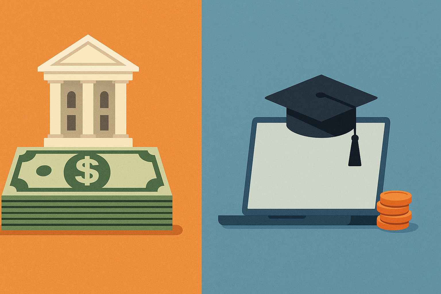 Comparativa de costos: educación en IA vs universidad tradicional