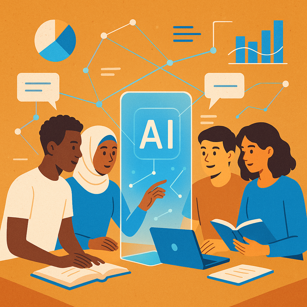 Aprendizaje colaborativo con IA - el futuro de la educación