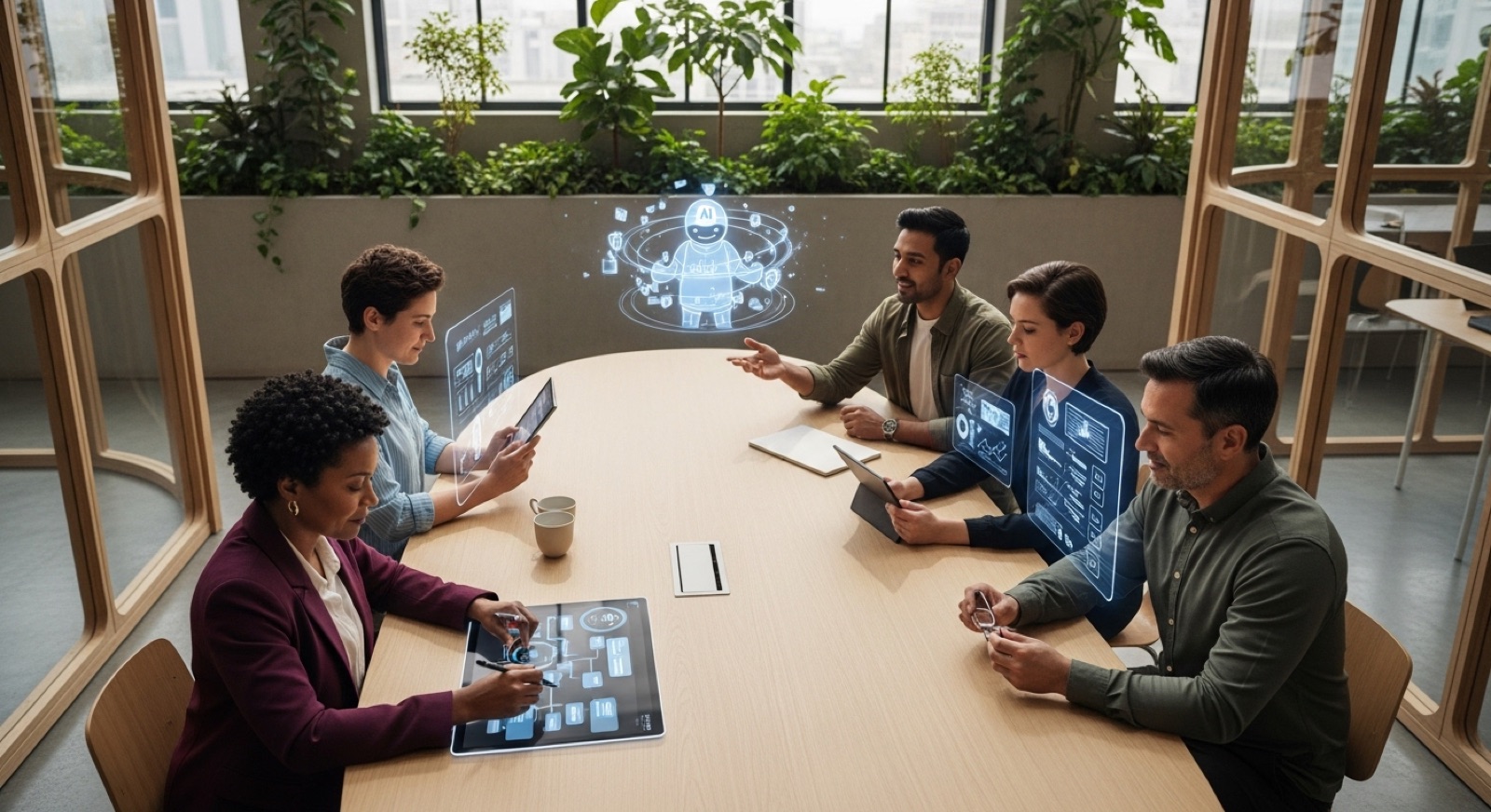 Sesión de formación en IA aplicada con equipos multidisciplinares