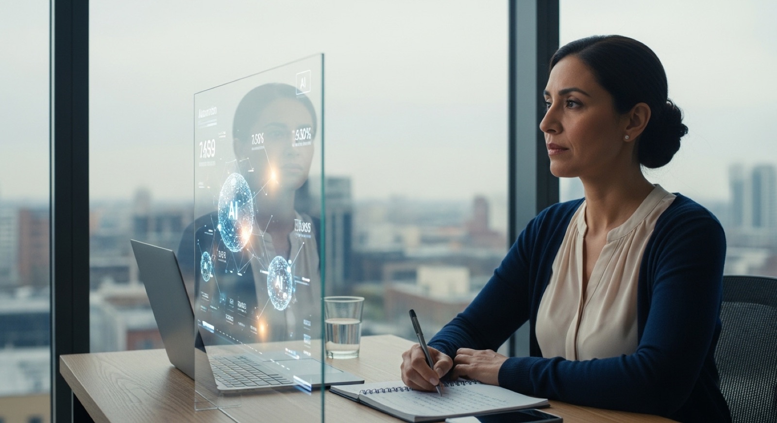 Visual de gobernanza agencial: transparencia, trazabilidad y control humano en sistemas de IA