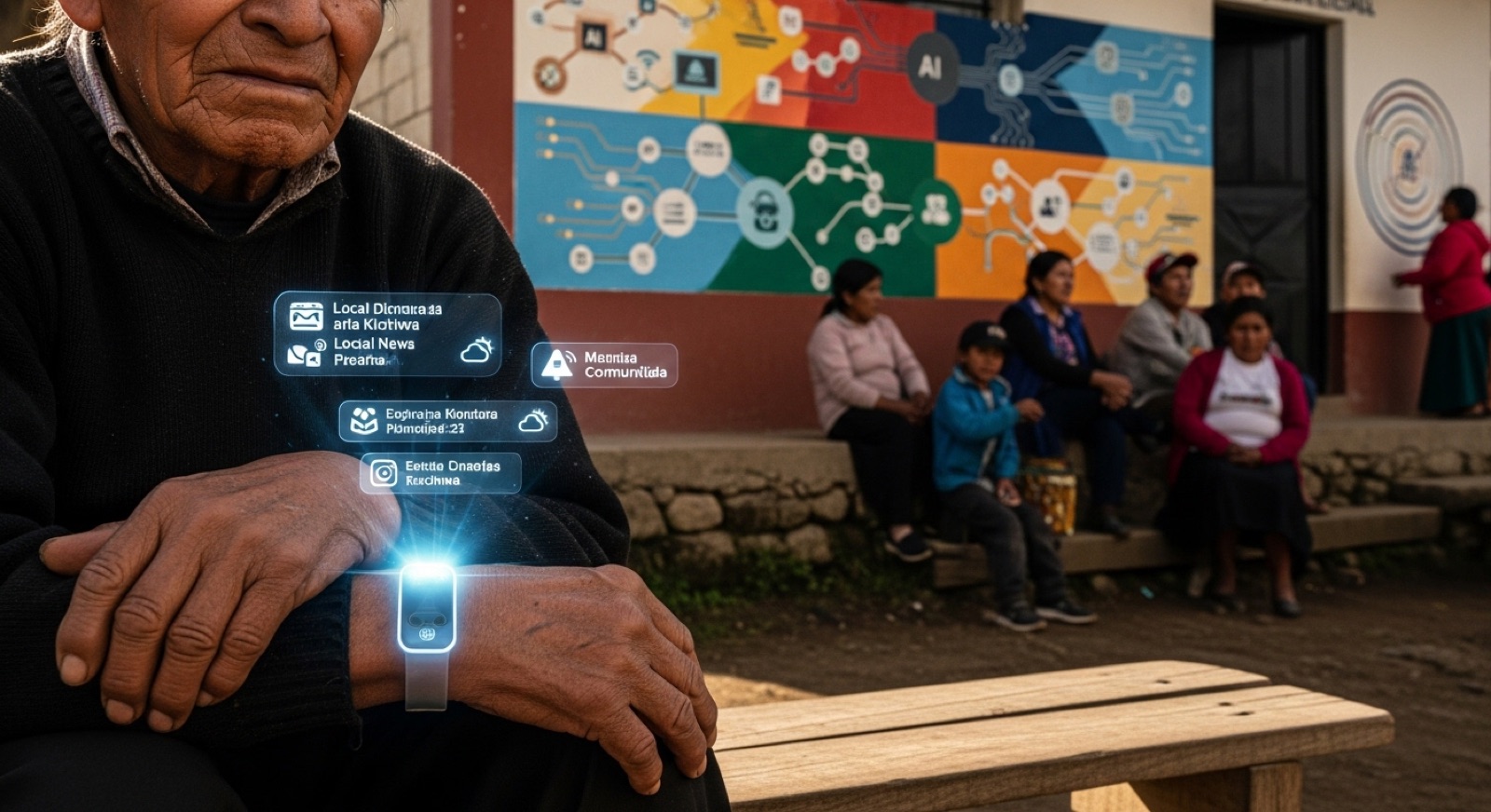 Ecosistema de automatización con ChatGPT en el centro