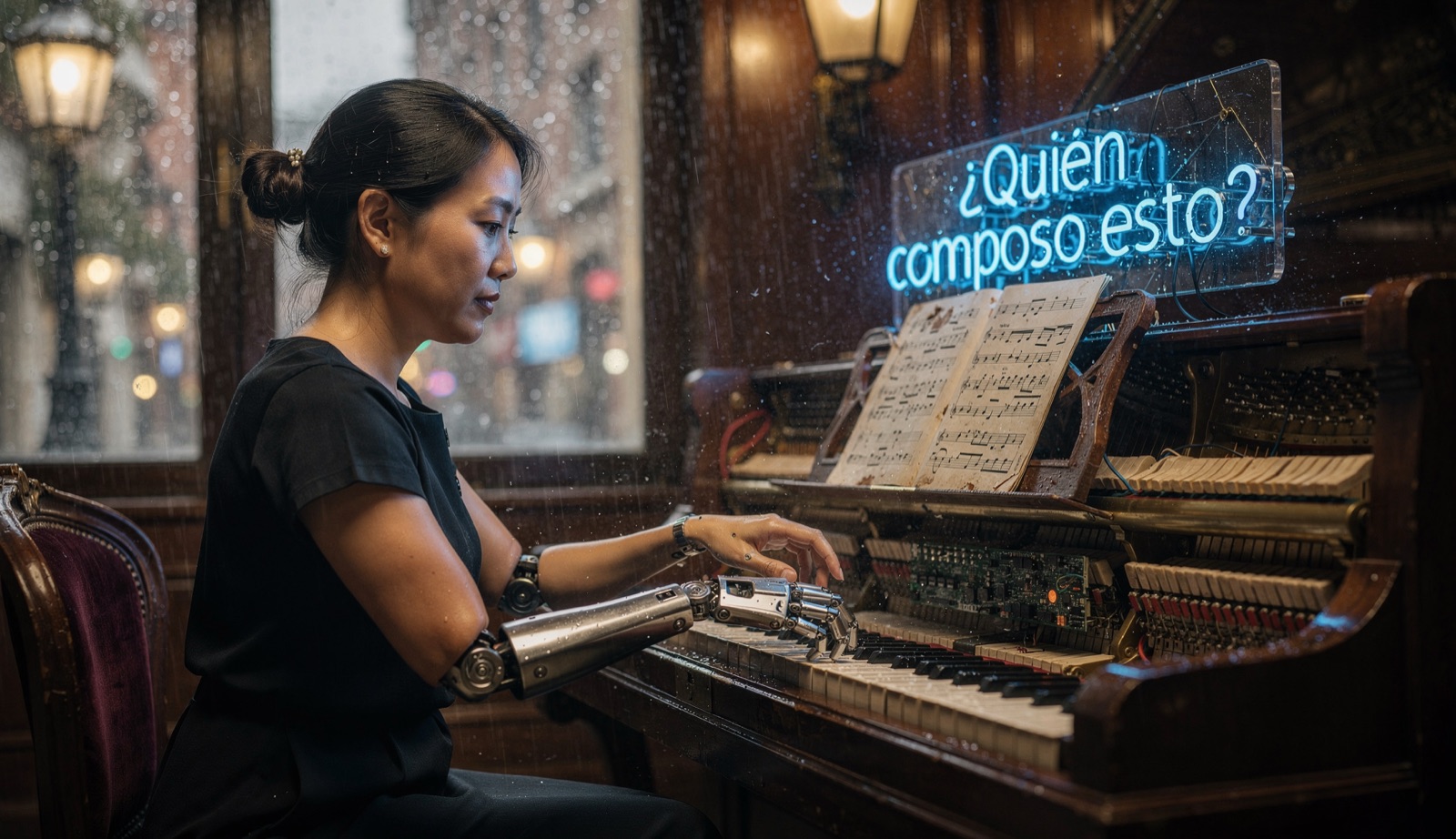 Imagen sobre IA y autenticidad musical