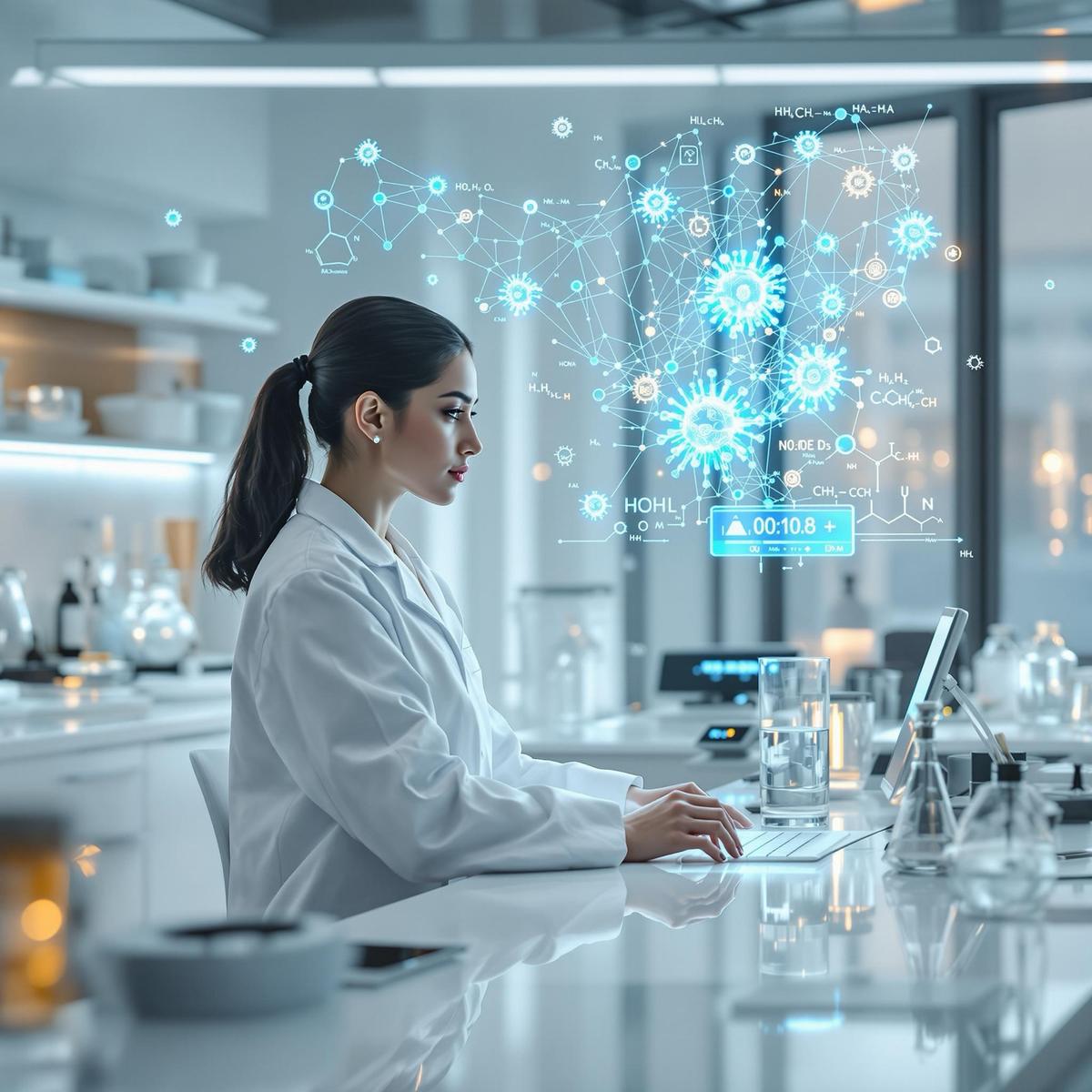 Inteligencia Artificial Revoluciona el Desarrollo de Antivirales Efectivos