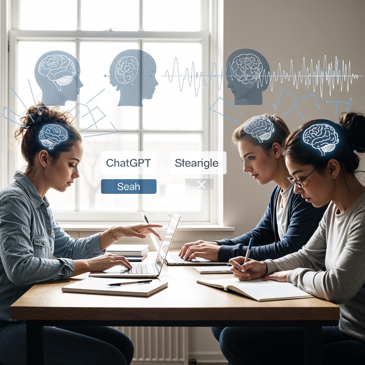 Estudio MIT revela impacto cerebral de ChatGPT universitario
