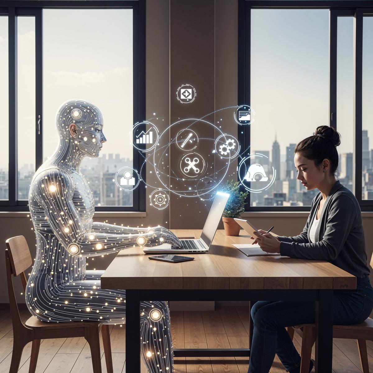 Transformación laboral con inteligencia artificial: oportunidades y desafíos