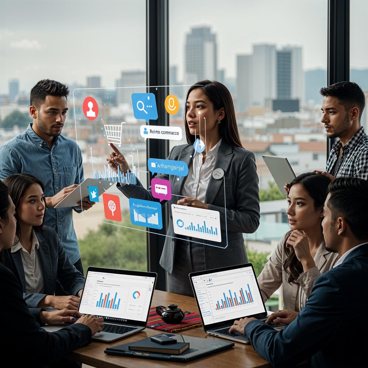 Marketing Digital 2025: Social Commerce e IA Transforman Negocios